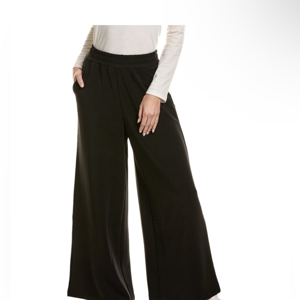 WeWoreWhat Black Wide-Leg Pants